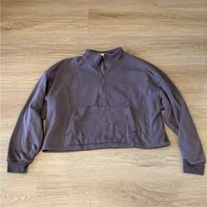 90 Degree By Reflex Cropped Half-Zip